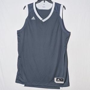 Adidas youth medium basketball athletic shirt
